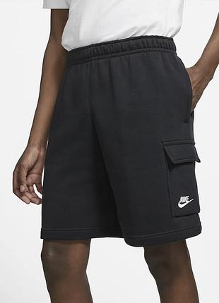Чорні чоловічі шорти nike оригінал