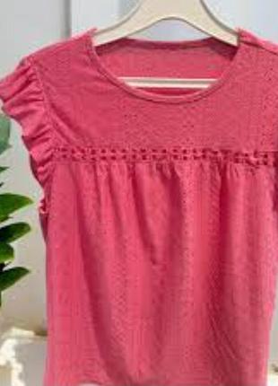 Ажурная блузка shein