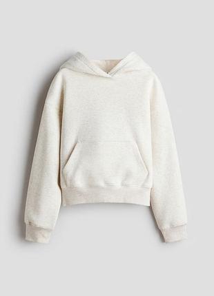 Тепле дитяче/підліткове худі з трикотажу на флісі h&m | утеплена толстовка з капюшоном