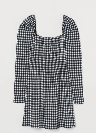 Платье h&amp;m в клетку на осень