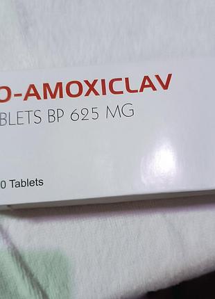 Комбинанный препарат co amoxiclav 625mg