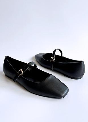 Балетки мери джейн от h&amp;m🖤