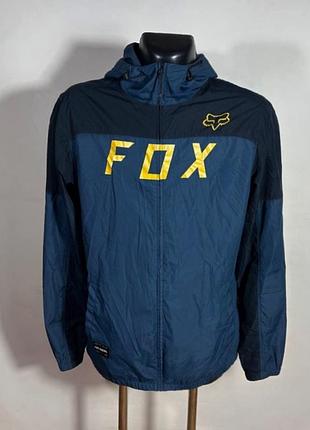 Вітровка fox moth windbreaker jacket (р. m-l) оригинал мужская вело трекинговая куртка