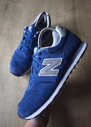 Замшеві чоловічі кросівки new balance, оригінал, р.44