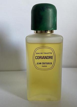 Jean couturier coriandre edt vintage 100мл оригинал!