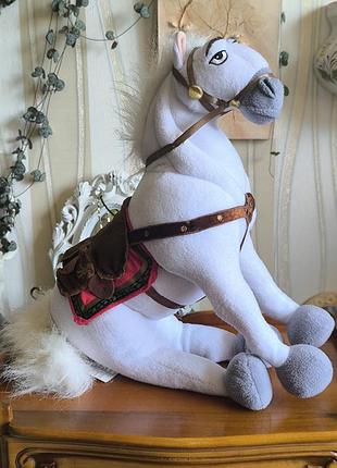 Оригинальная лошадь максимус рапунцель disney store / мягкая игрушка maximus tangled