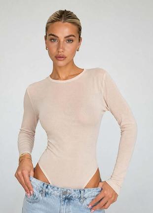 Красиве молочне боді від бренду warehouse
