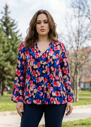 Акция 1+1 = 3 красивая блуза cotton traders 100% отвертка