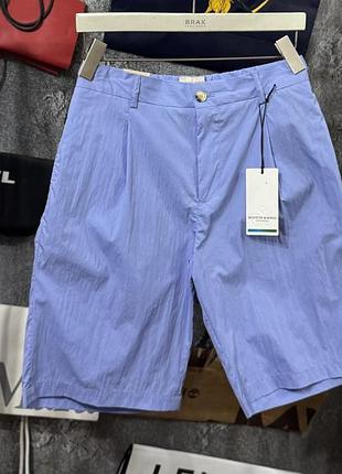 Шорти чоловічі scotch&soda amsterdam bermuda loose fit short блакитний m