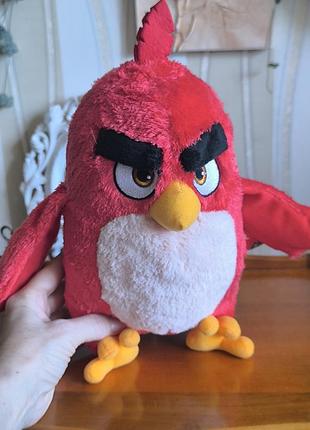 Мягкая игрушка angry birds ред red ангри бердз (оригинал rovio)