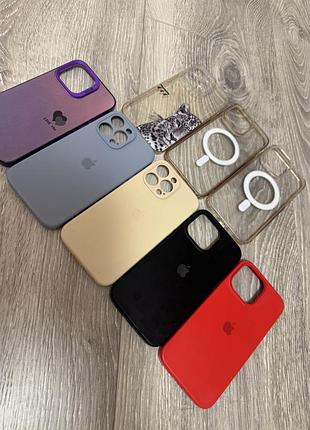 Чехли на iphone 14 pro max  в гарному стані різних кольорів