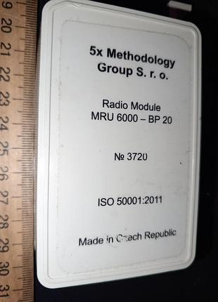 Промисловий радіомодуль 5x methodology group mru 6000 bp 20 для експериментів та запчастин
