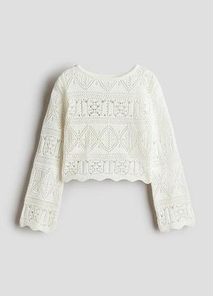 Вʼязана кофта h&m з рукавами кльош