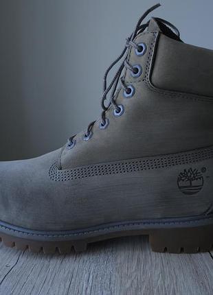 Черевики timberland 6 inch premium boots waterproof grey primalift 400