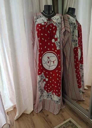 Красивое вискозное платье 👗 кимоно