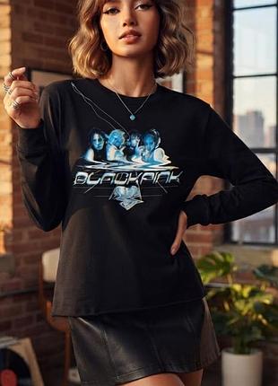 свитшот лонгслив blackpink