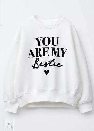 Свитшот zara петелька размер 13-14 лет