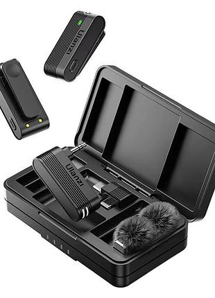 Мікрофон петличний бездротовий ulanzi a100 (type-c) black
