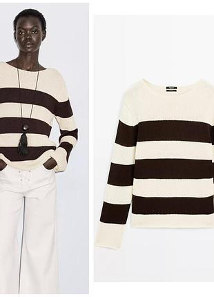 Светр massimo dutti у смужку