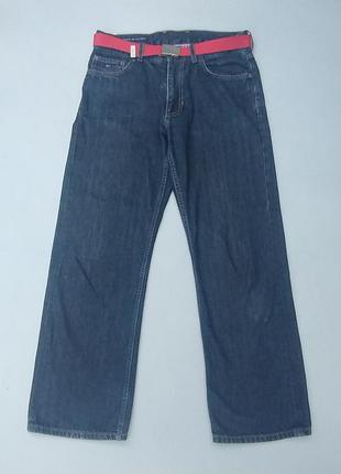 Джинси чоловічі вінтажні, класичні, tommy hilfiger brooklyn regular fit, w32:l30.