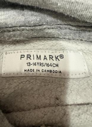 Худі сіре primark 5