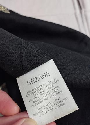 Мини юбка sezane 4