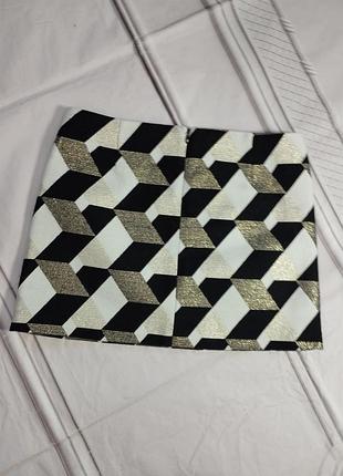 Мини юбка sezane 5