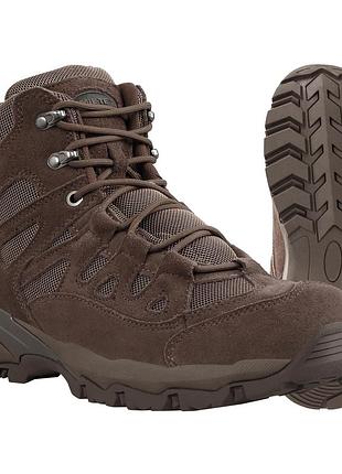 Черевики тактичні mil-tec squad boots 5 inch brown