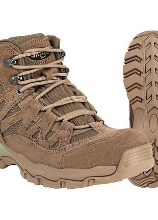Черевики тактичні mil-tec squad boots 5 inch coyote