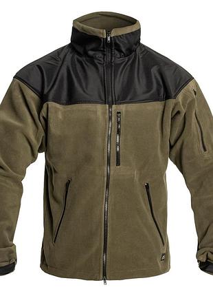 Флисовая кофта helikon-tex classic army jacket olive/black