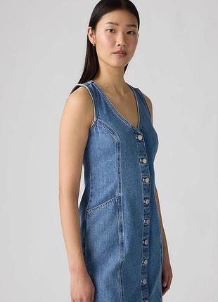 Джинсове мініплаття levi's 4
