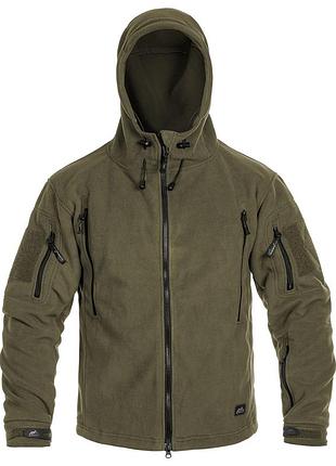 Флисовая кофта helikon-tex patriot jacket olive