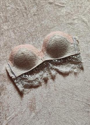 Роскошный кружевной бюстгальтер супер пуш ап intimissi gioia