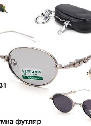 Складные очки-хамелеоны gentle fawn gf3046_x16 polarized blue blocker (для компьютера, солнца и авто) + футляр
