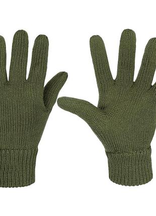 Рукавиці зимові mil-tec thinsulate в'язані olive