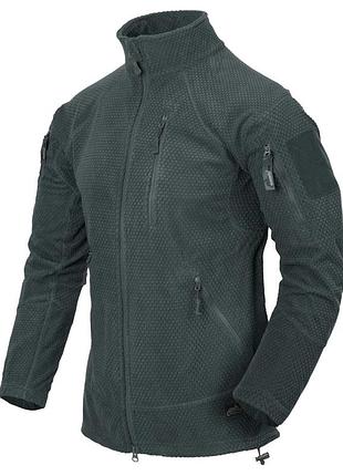 Флисовая кофта helikon-tex alpha tactical jacket shadow grey
