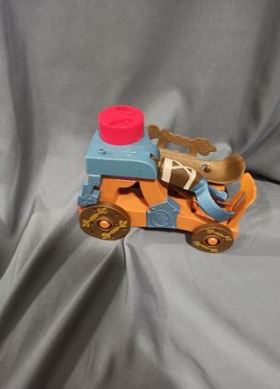 Игрушка катапульта со звуком fisher price imaginext «коготьí»,