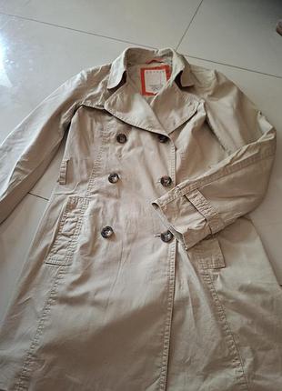 Тренч короткий  esprit   без паска р.xs/s