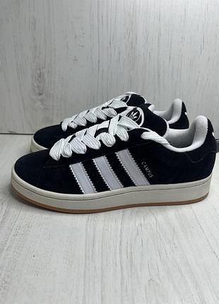 Чорні кросівки adidas campus 00s
