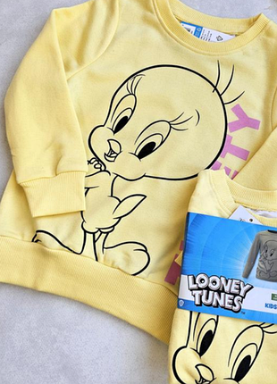 Свитшот,джемпер,кофта looney tunes 98-104,110-116,122-128,134-140