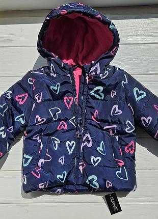 Куртка для малышей подшить флисом. теплая зима/холодная осень. 80 см. dunnes.
