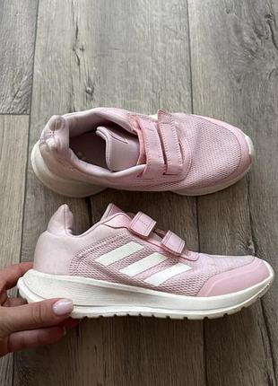 Adidas кроссовки для девочек рожеві кросівки на ліпучках на липучке сетка кроссовки