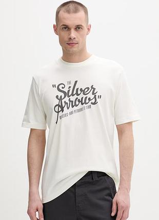 Футболка mercedes - amg petronas formula 1 team silver arrows tee 03 men