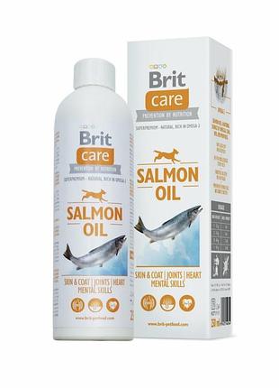 Brit care лососева олія для собак 250 мл