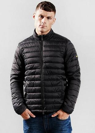 Куртка barbour international (р. l-xl) оригінал / микро пуховик мужской барбур fibre down jacket