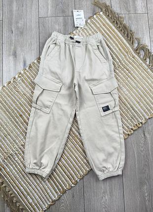 Штани карго для хлопчика zara