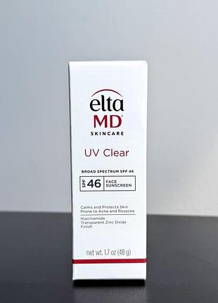 Сонцезахисний крем для обличчя elta md uv clear spf 46
