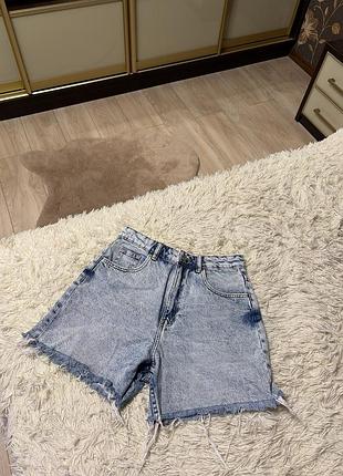 Шорты женские джинсовые zara
