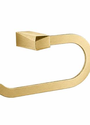 Тримач для туалетного паперу vbi pluto brushed gold