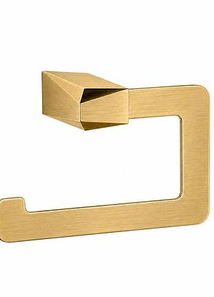 Держатель для туалетной бумаги vbi pluto brushed gold матовое золото